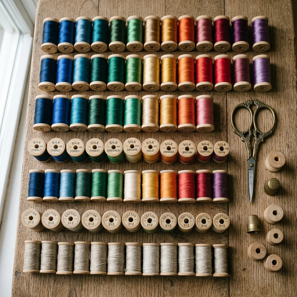 Embroidery thread guide